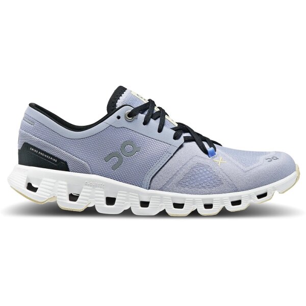 On Cloud X Laufschuhe Damen - hellblau/weiß -37
