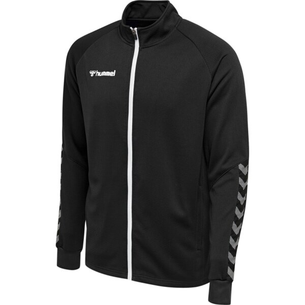 hummel Hmlauthentic Poly Zip Jacke - Herren - black/white