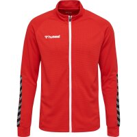 hummel Hmlauthentic Poly Zip Jacke - Herren - true red