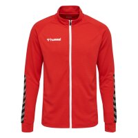 hummel hmlAuthentic Poly Zip Trainingsjacke Herren - true red