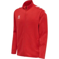 hummel Hmlcore Xk Poly Zip Sweat - true red