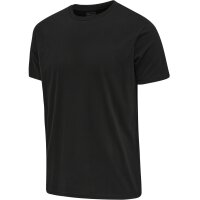 hummel Hmlred Basic T-Shirt S/S Herren - black - L