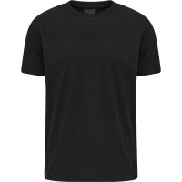 hummel Hmlred Basic T-Shirt S/S Herren - black - L
