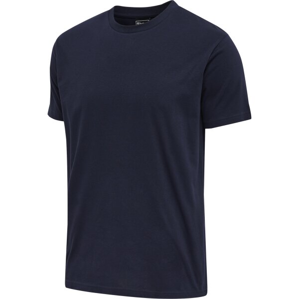 hummel Hmlred Basic T-Shirt S/S Herren - marine - L