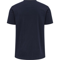 hummel Hmlred Basic T-Shirt S/S Herren - marine - L