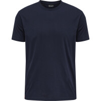 hummel Hmlred Basic T-Shirt S/S Herren - marine - L