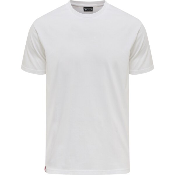 hummel Hmlred Basic T-Shirt S/S Herren - white - L