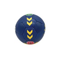 hummel Dago Leukefeld Lehrhandball Rechtshand - gelb/blau -2