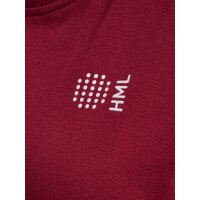 hummel hmlCOURT Cotton T-Shirt Damen - rhubarb