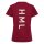 hummel hmlCOURT Cotton T-Shirt Damen - rhubarb