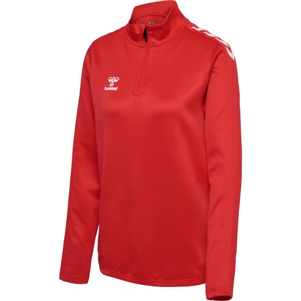 hummel Hmlcore Xk Half Zip Sweat Damen - true red - 2XL