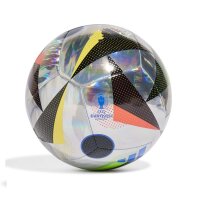 adidas EURO24 Foil Trainingsball - silber/schwarz/blau-5