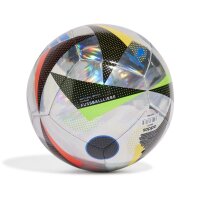 adidas EURO24 Foil Trainingsball - silber/schwarz/blau-5