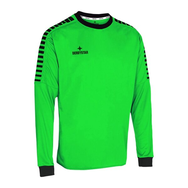 Derbystar Hyper Torwarttrikot Kinder - grün/schwarz
