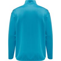 hummel Core XK Half Zip Poly Sweatshirt Unisex - blue danube