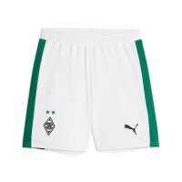 Puma Borussia Mönchengladbach Shorts 23/24 Kinder - weiß/grün 176