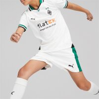 Puma Borussia Mönchengladbach Shorts 23/24 Kinder - weiß/grün 176