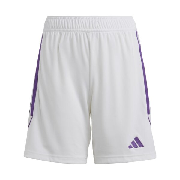 adidas Tiro 23 Shorts Kinder - weiß/lila -128