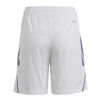adidas Tiro 23 Shorts Kinder - weiß/lila -128
