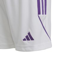 adidas Tiro 23 Shorts Kinder - weiß/lila -128