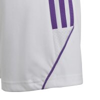 adidas Tiro 23 Shorts Kinder - weiß/lila -128
