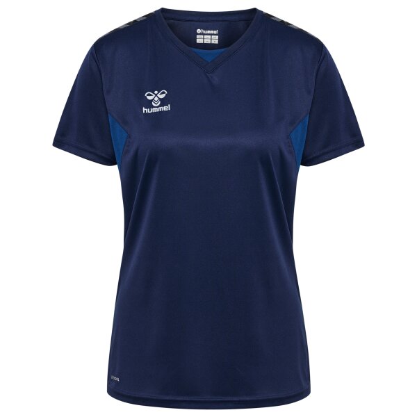 hummel Hmlauthentic Pl Trikot S/S Damen - marine - 2XL