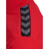 hummel Hmlauthentic Half Zip Sweat Herren - true red - XS