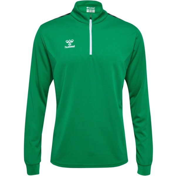 hummel Hmlauthentic Half Zip Sweat Herren - jelly bean - XS