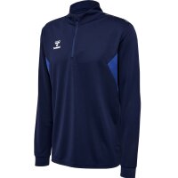 hummel hmlAUTHENTIC Half Zip Sweatshirt Herren - marine