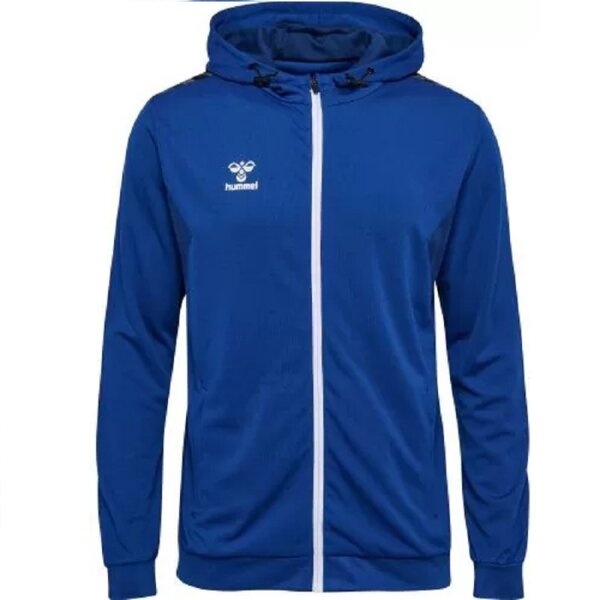 hummel Hmlauthentic Pl Zip Hoodie Herren - true blue - 3XL