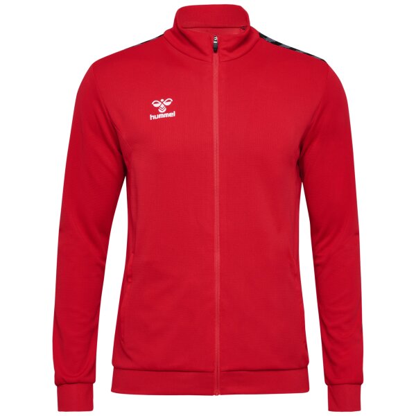 hummel Hmlauthentic Pl Zip Trainingsjacke Herren - true red - 3XL