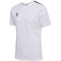 hummel Hmlauthentic Co T-Shirt S/S Herren - white
