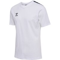 hummel Hmlauthentic Co T-Shirt S/S Herren - white - 2XL