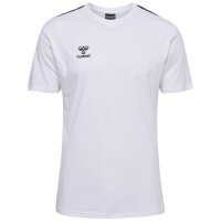 hummel Hmlauthentic Co T-Shirt S/S Herren - white - 2XL