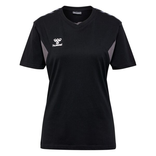 hummel Hmlauthentic Co T-Shirt S/S Damen - black - XL