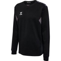 hummel Authentic CO Sweatshirt Herren - schwarz/grau-XL