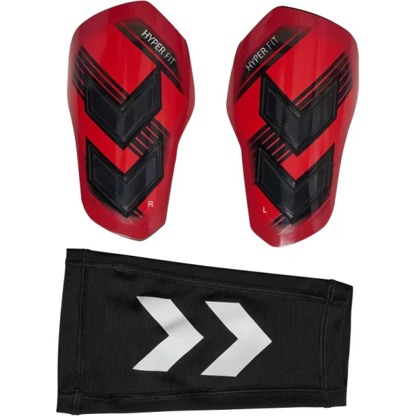 hummel Hmlshin Guards Hyper Fit - poppy red/transparent - M