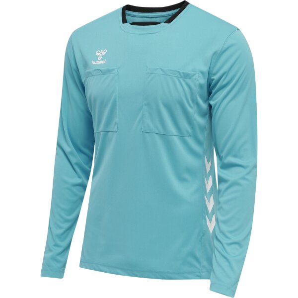 hummel Hmlreferee Chevron Trikot L/S Herren - scuba blue - M