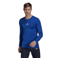 adidas Techfit Compression Langarm Shirt Herren - blau XL