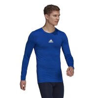 adidas Techfit Compression Langarm Shirt Herren - blau XL
