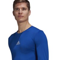 adidas Techfit Compression Langarm Shirt Herren - blau XL