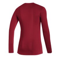 adidas Techfit Compression Langarm Shirt Herren - rot XL