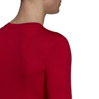 adidas Techfit Compression Langarm Shirt Herren - rot XL