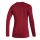 adidas Techfit Compression Langarm Shirt Herren - rot XL