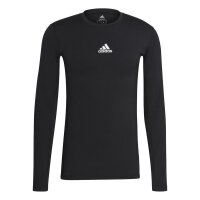 adidas Techfit Compression Langarm Shirt Herren - schwarz M