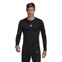 adidas Techfit Compression Langarm Shirt Herren - schwarz M