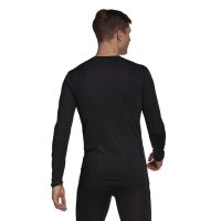 adidas Techfit Compression Langarm Shirt Herren - schwarz M