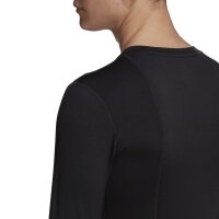adidas Techfit Compression Langarm Shirt Herren - schwarz M