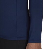 adidas Techfit Warm Langarm Shirt Herren - navy 3XL