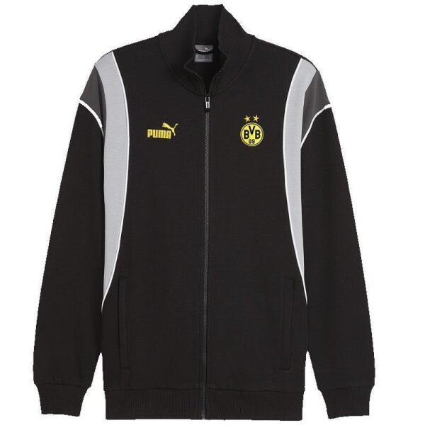 Puma BVB Ftbl Archive Trainingsjacke Herren - schwarz/grau/gelb-L